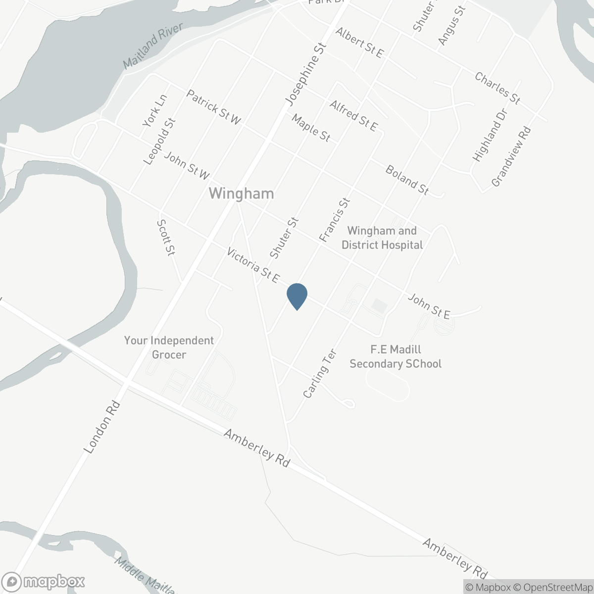 118 VICTORIA STREET E, Wingham, Ontario N0G 2W0